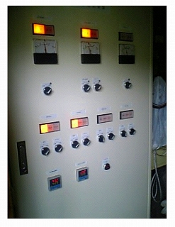 伊豆松崎温泉 ホテル 温度管理制御盤